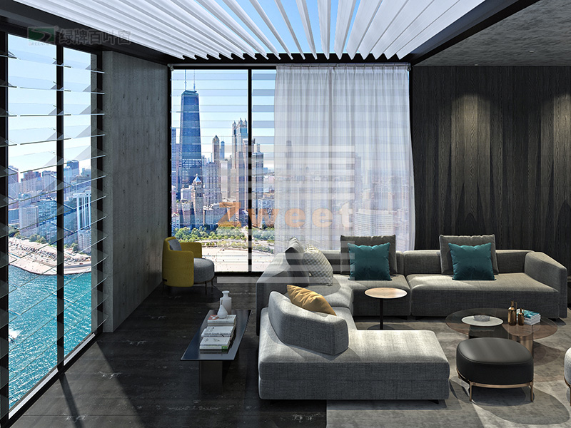 陽(yáng)臺玻璃百葉陽(yáng)光房